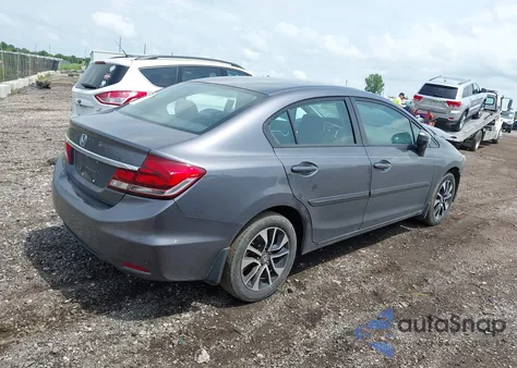 2014 Honda Civic Ex из США, поврежденный, VIN 2HGFB2F85EH541255